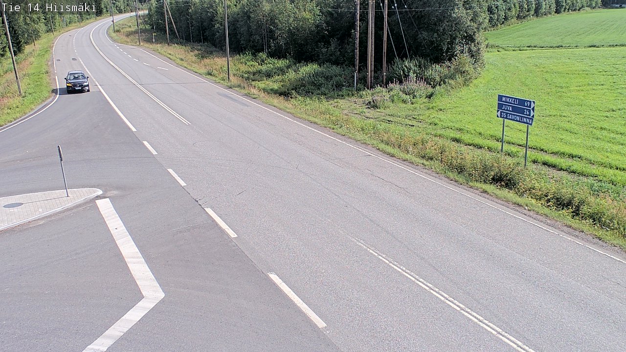 Kelikamerat Kuva Tie 14 Rantasalmi, Hiismäki, Rantasalmi, Etelä-Savo