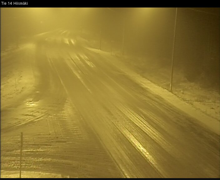 Weather Camera Image Väg 14 Rantasalmi, Hiismäki, Rantasalmi, Etelä-Savo