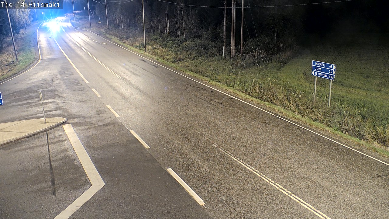 Kelikamerat Kuva Tie 14 Rantasalmi, Hiismäki, Rantasalmi, Etelä-Savo