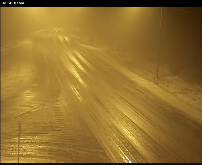 Weather Camera Image Väg 14 Rantasalmi, Hiismäki, Rantasalmi, Etelä-Savo