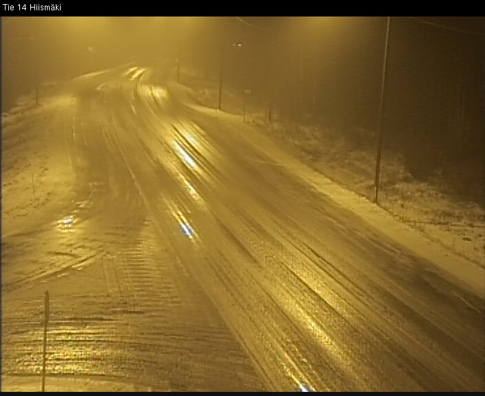 Weather Camera Image Väg 14 Rantasalmi, Hiismäki, Rantasalmi, Etelä-Savo
