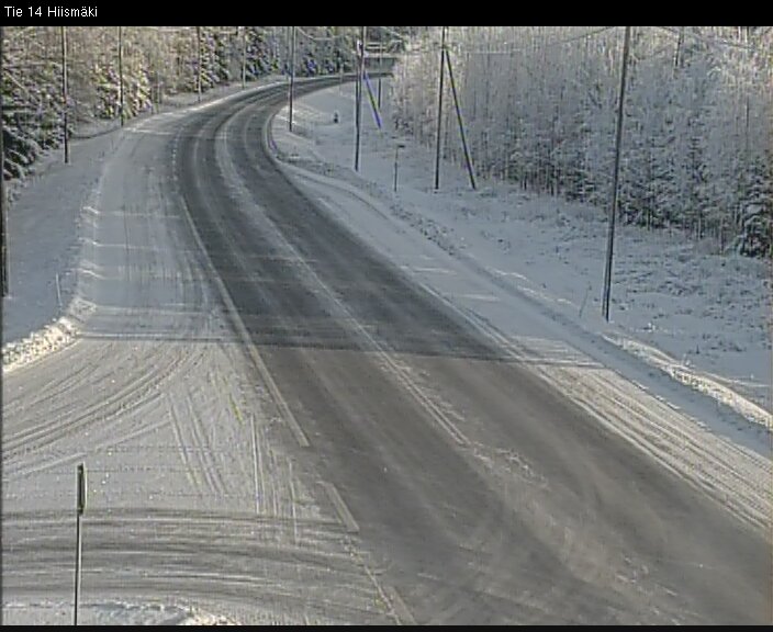 Weather Camera Image Road 14 Rantasalmi, Hiismäki, Rantasalmi, Etelä-Savo