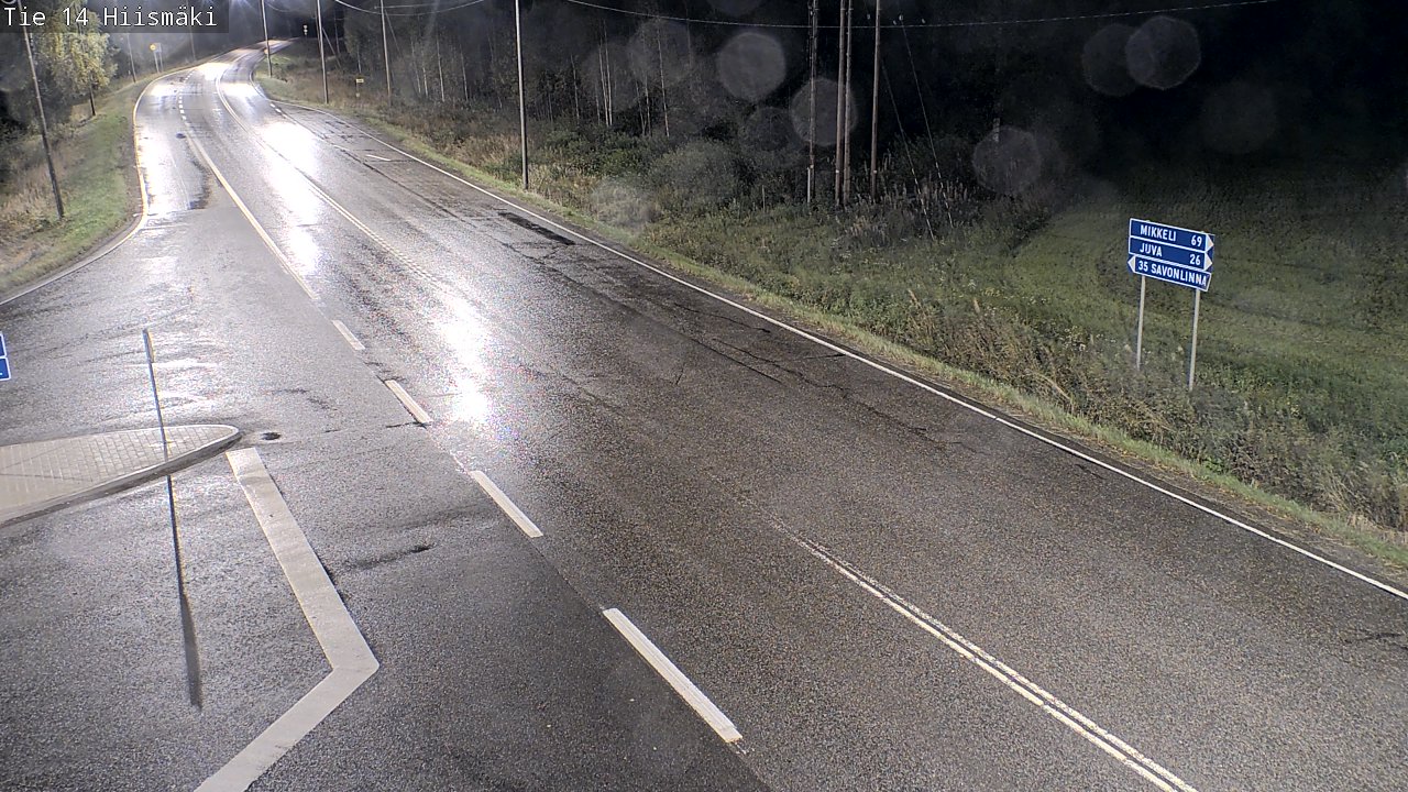 Kelikamerat Kuva Tie 14 Rantasalmi, Hiismäki, Rantasalmi, Etelä-Savo