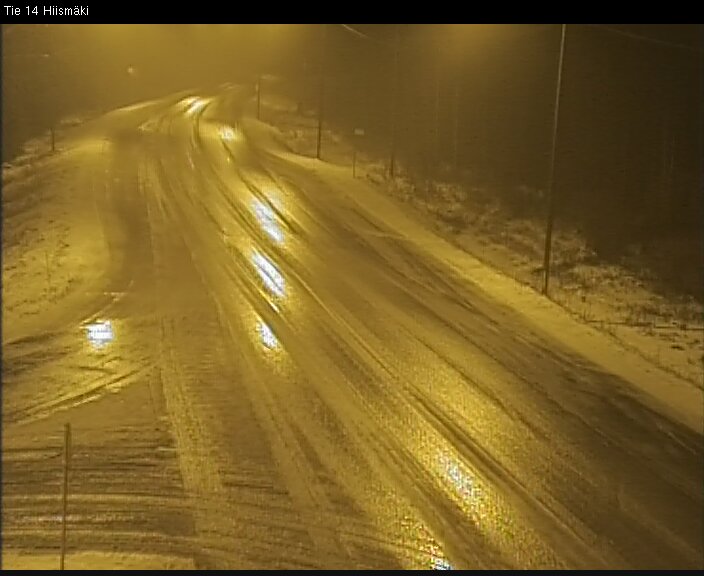 Weather Camera Image Väg 14 Rantasalmi, Hiismäki, Rantasalmi, Etelä-Savo