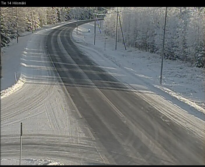Weather Camera Image Road 14 Rantasalmi, Hiismäki, Rantasalmi, Etelä-Savo
