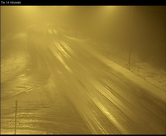 Weather Camera Image Väg 14 Rantasalmi, Hiismäki, Rantasalmi, Etelä-Savo