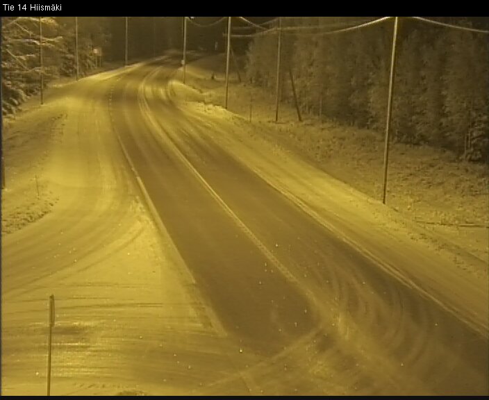 Weather Camera Image Road 14 Rantasalmi, Hiismäki, Rantasalmi, Etelä-Savo