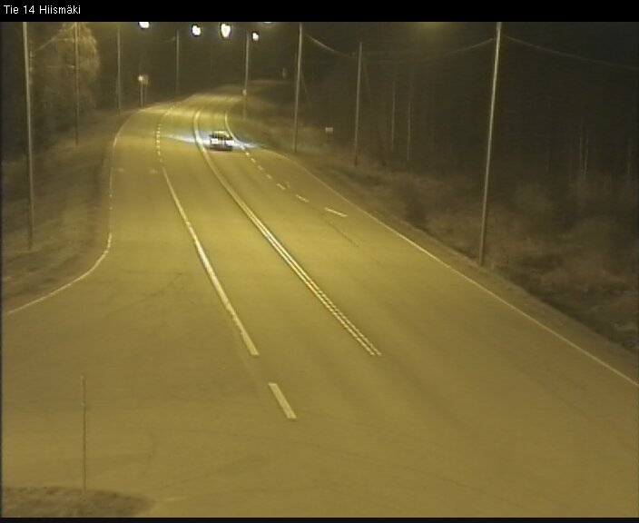 Weather Camera Image Väg 14 Rantasalmi, Hiismäki, Rantasalmi, Etelä-Savo