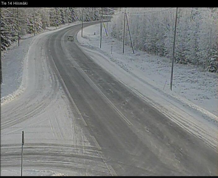 Weather Camera Image Road 14 Rantasalmi, Hiismäki, Rantasalmi, Etelä-Savo