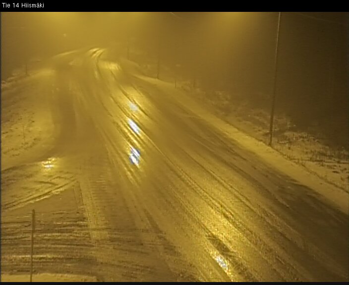 Weather Camera Image Väg 14 Rantasalmi, Hiismäki, Rantasalmi, Etelä-Savo