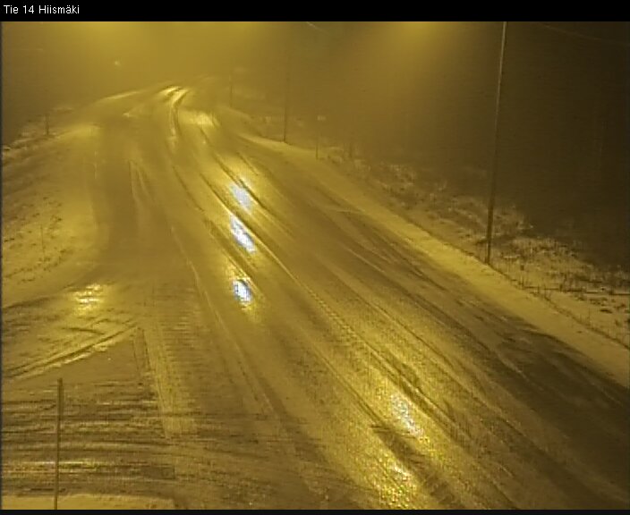 Weather Camera Image Väg 14 Rantasalmi, Hiismäki, Rantasalmi, Etelä-Savo