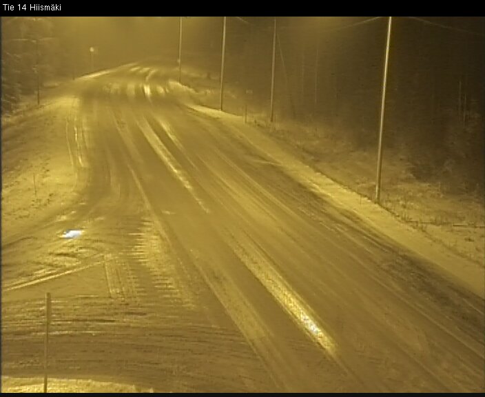 Weather Camera Image Väg 14 Rantasalmi, Hiismäki, Rantasalmi, Etelä-Savo