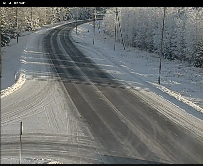 Weather Camera Image Road 14 Rantasalmi, Hiismäki, Rantasalmi, Etelä-Savo