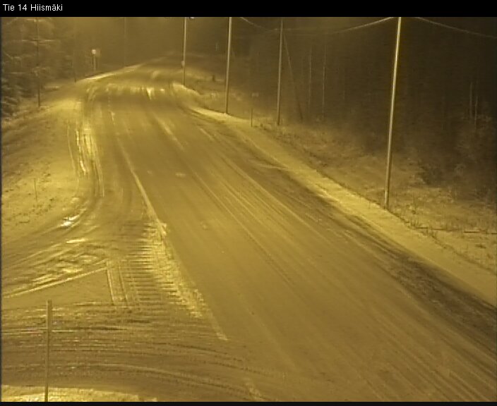 Weather Camera Image Väg 14 Rantasalmi, Hiismäki, Rantasalmi, Etelä-Savo