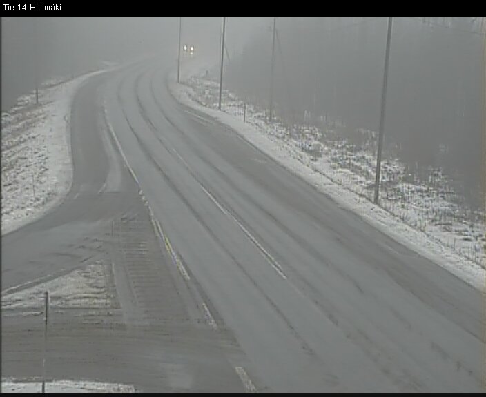 Weather Camera Image Väg 14 Rantasalmi, Hiismäki, Rantasalmi, Etelä-Savo