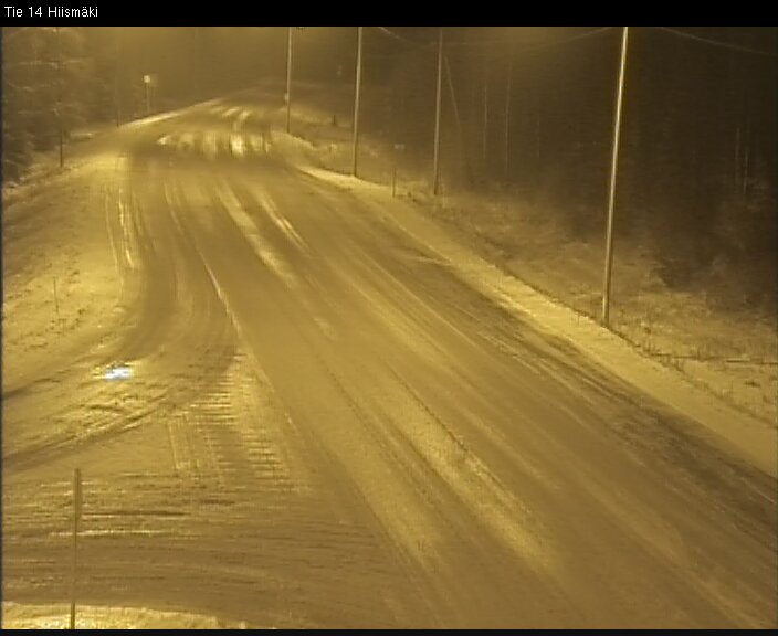 Weather Camera Image Väg 14 Rantasalmi, Hiismäki, Rantasalmi, Etelä-Savo