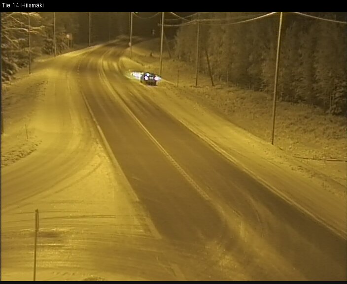 Weather Camera Image Road 14 Rantasalmi, Hiismäki, Rantasalmi, Etelä-Savo