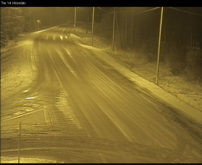 Weather Camera Image Väg 14 Rantasalmi, Hiismäki, Rantasalmi, Etelä-Savo