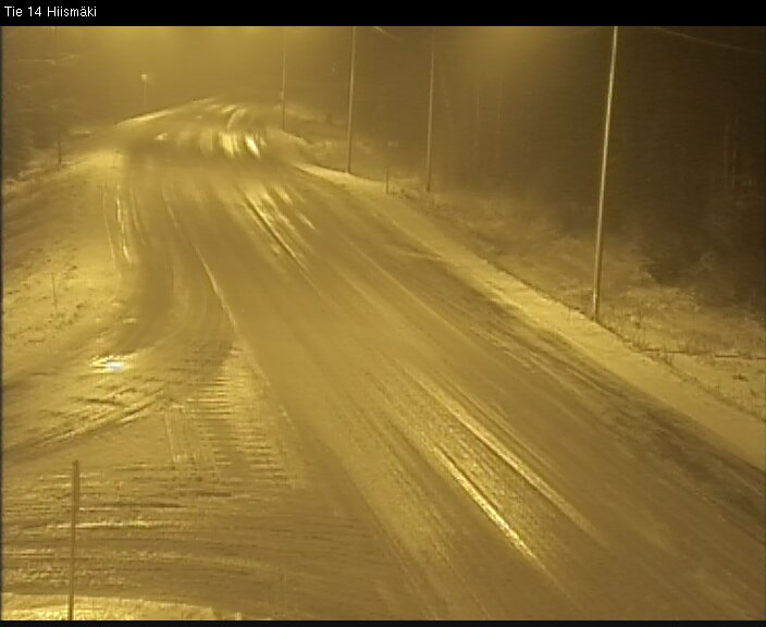 Weather Camera Image Väg 14 Rantasalmi, Hiismäki, Rantasalmi, Etelä-Savo