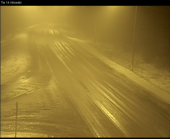 Weather Camera Image Väg 14 Rantasalmi, Hiismäki, Rantasalmi, Etelä-Savo