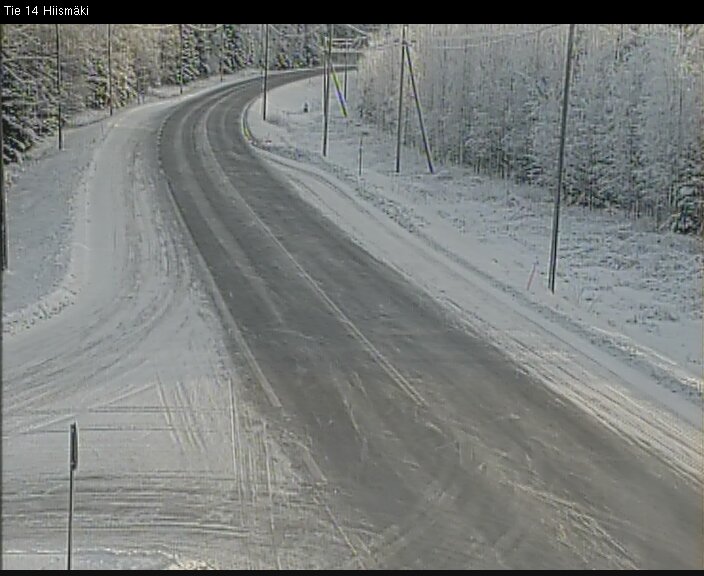 Weather Camera Image Road 14 Rantasalmi, Hiismäki, Rantasalmi, Etelä-Savo