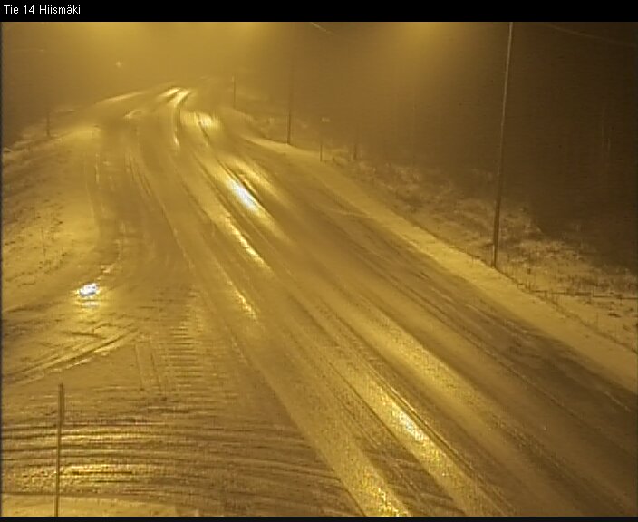 Weather Camera Image Väg 14 Rantasalmi, Hiismäki, Rantasalmi, Etelä-Savo