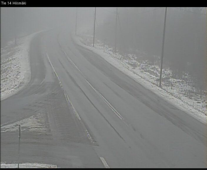 Weather Camera Image Väg 14 Rantasalmi, Hiismäki, Rantasalmi, Etelä-Savo