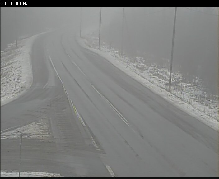 Weather Camera Image Väg 14 Rantasalmi, Hiismäki, Rantasalmi, Etelä-Savo
