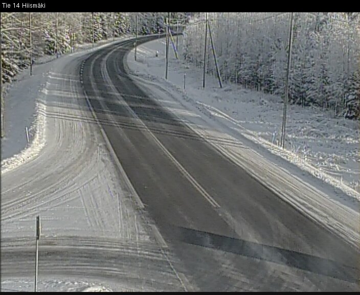 Weather Camera Image Road 14 Rantasalmi, Hiismäki, Rantasalmi, Etelä-Savo