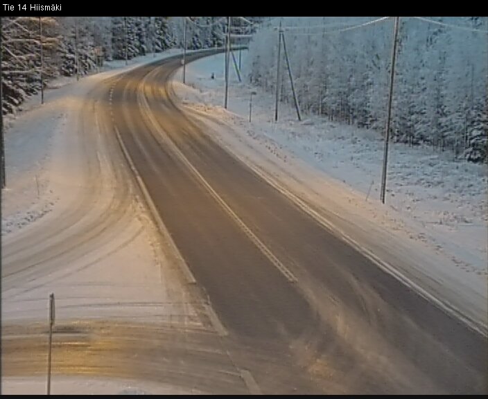 Weather Camera Image Road 14 Rantasalmi, Hiismäki, Rantasalmi, Etelä-Savo