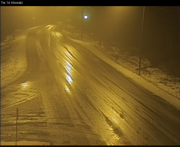 Weather Camera Image Väg 14 Rantasalmi, Hiismäki, Rantasalmi, Etelä-Savo