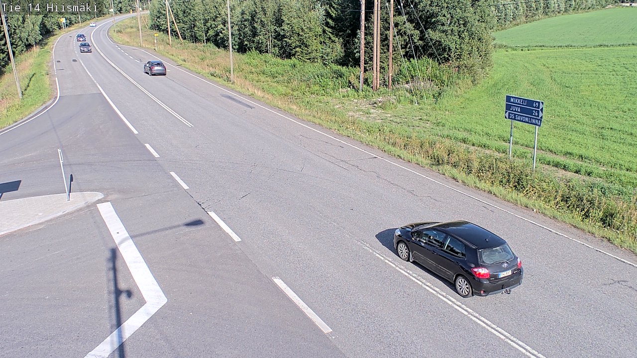 Kelikamerat Kuva Tie 14 Rantasalmi, Hiismäki, Rantasalmi, Etelä-Savo