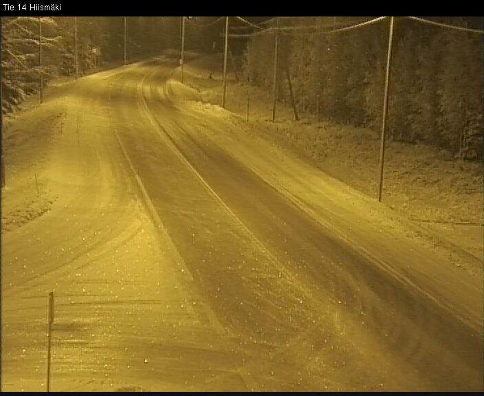Weather Camera Image Road 14 Rantasalmi, Hiismäki, Rantasalmi, Etelä-Savo