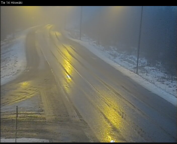 Weather Camera Image Väg 14 Rantasalmi, Hiismäki, Rantasalmi, Etelä-Savo