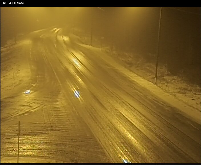 Weather Camera Image Väg 14 Rantasalmi, Hiismäki, Rantasalmi, Etelä-Savo