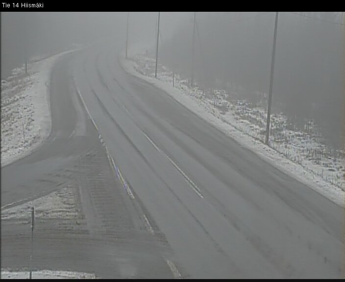 Weather Camera Image Väg 14 Rantasalmi, Hiismäki, Rantasalmi, Etelä-Savo