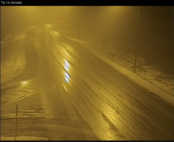 Weather Camera Image Väg 14 Rantasalmi, Hiismäki, Rantasalmi, Etelä-Savo