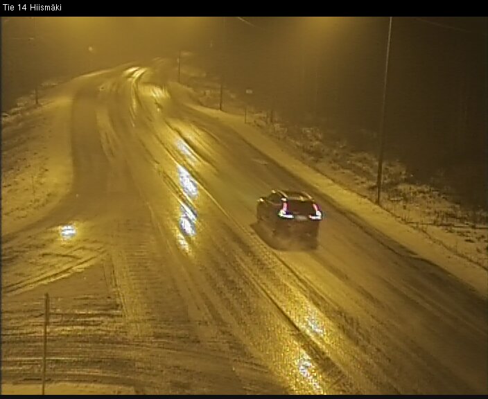 Weather Camera Image Väg 14 Rantasalmi, Hiismäki, Rantasalmi, Etelä-Savo