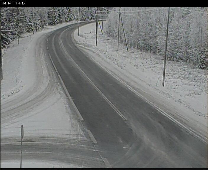 Weather Camera Image Road 14 Rantasalmi, Hiismäki, Rantasalmi, Etelä-Savo