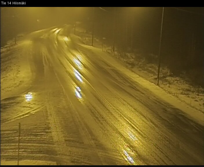 Weather Camera Image Väg 14 Rantasalmi, Hiismäki, Rantasalmi, Etelä-Savo