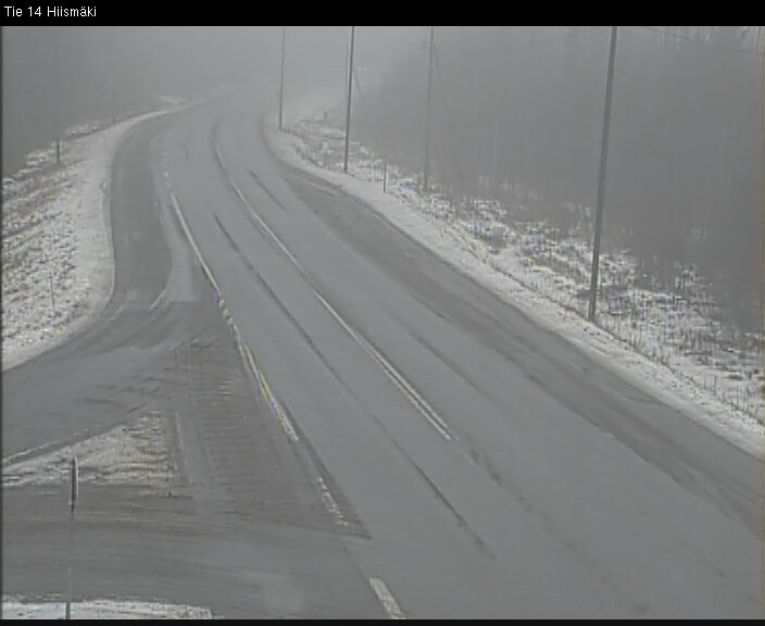 Weather Camera Image Väg 14 Rantasalmi, Hiismäki, Rantasalmi, Etelä-Savo