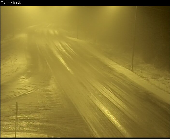 Weather Camera Image Väg 14 Rantasalmi, Hiismäki, Rantasalmi, Etelä-Savo