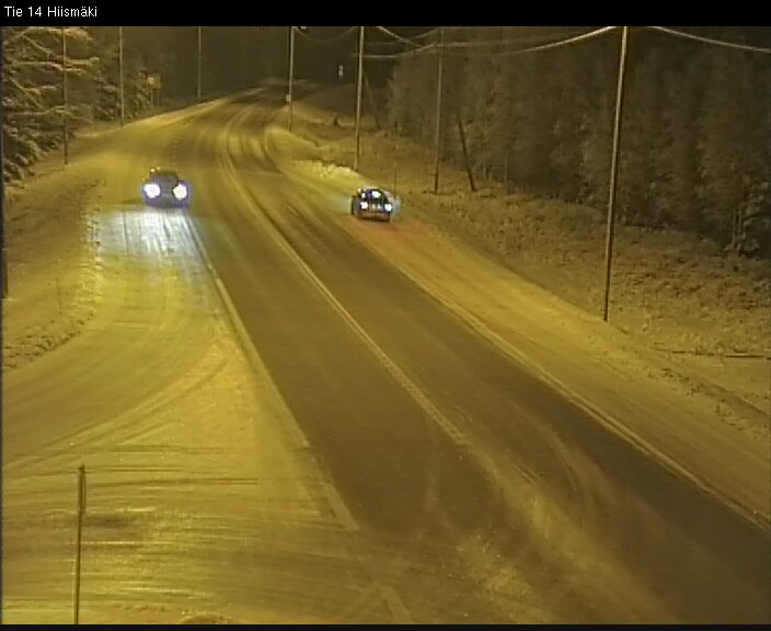 Weather Camera Image Road 14 Rantasalmi, Hiismäki, Rantasalmi, Etelä-Savo