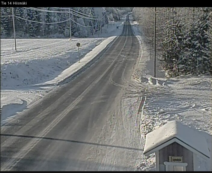 Weather Camera Image Road 14 Rantasalmi, Hiismäki, Rantasalmi, Etelä-Savo