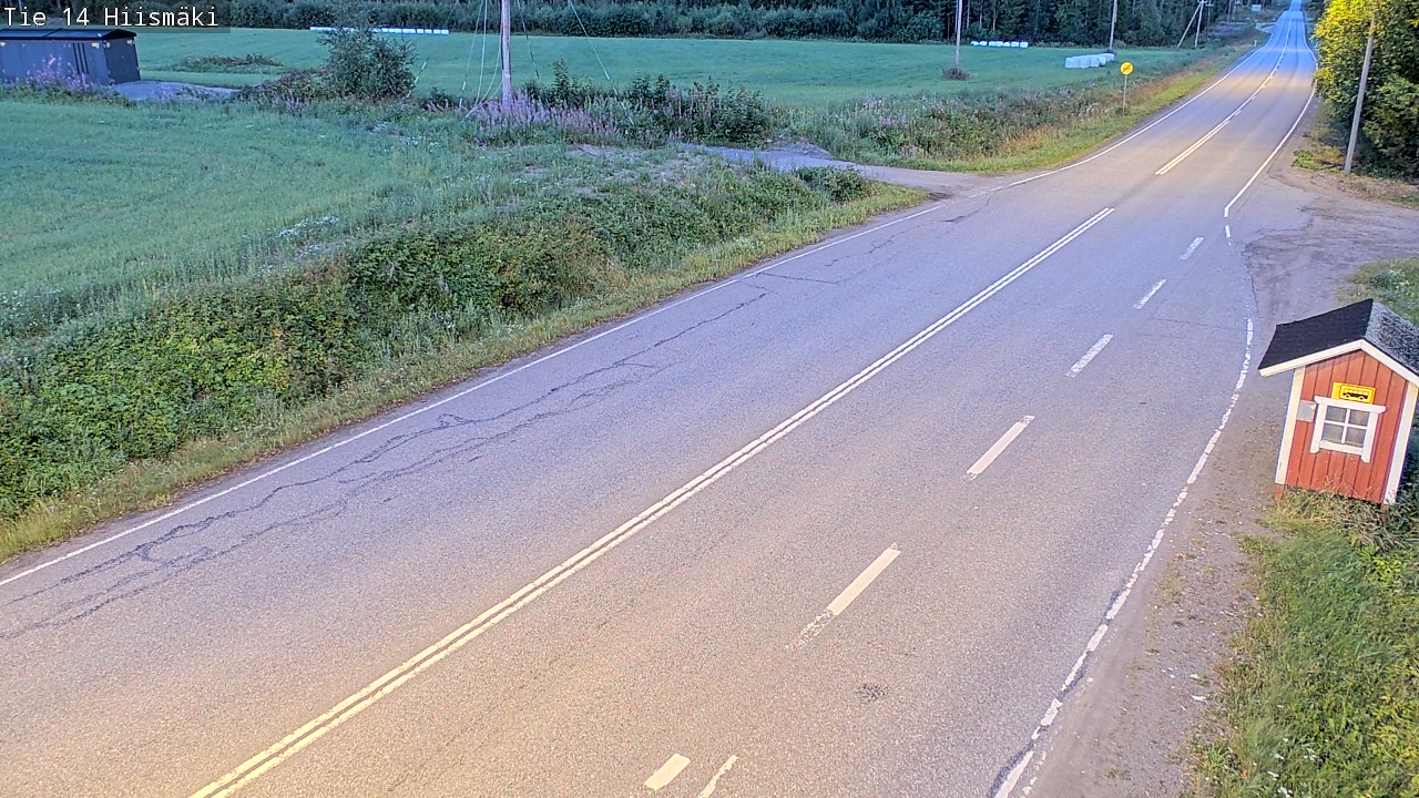 Weather Camera Image Road 14 Rantasalmi, Hiismäki, Rantasalmi, Etelä-Savo