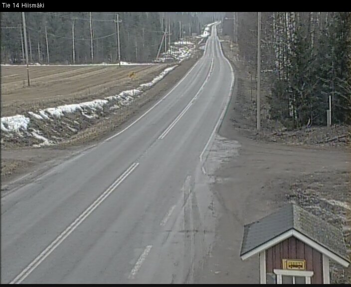Weather Camera Image Road 14 Rantasalmi, Hiismäki, Rantasalmi, Etelä-Savo