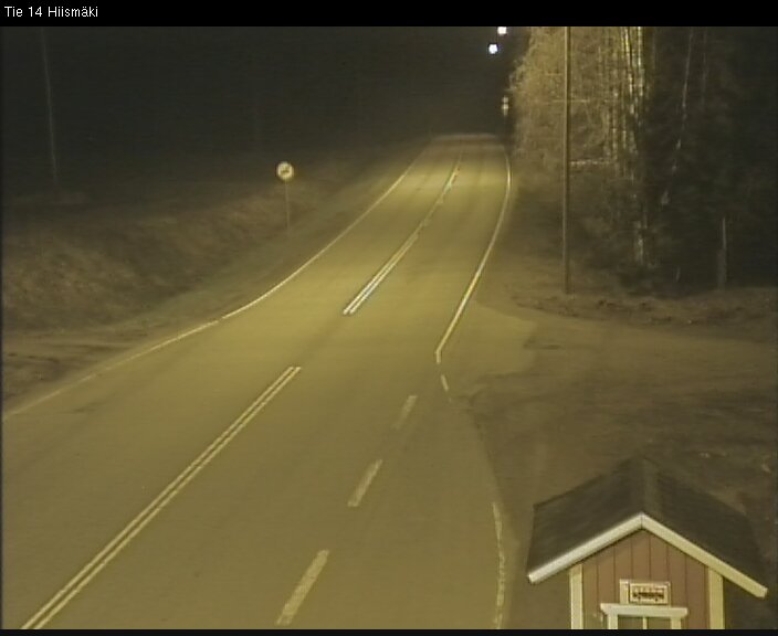 Weather Camera Image Väg 14 Rantasalmi, Hiismäki, Rantasalmi, Etelä-Savo