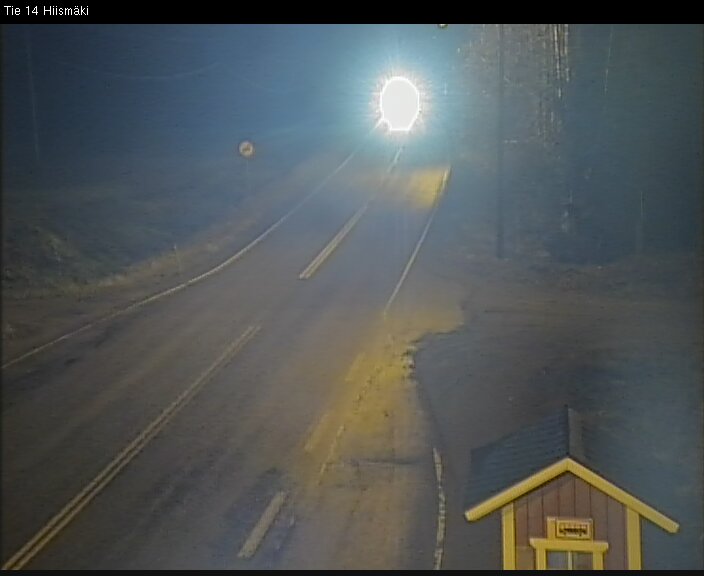 Weather Camera Image Road 14 Rantasalmi, Hiismäki, Rantasalmi, Etelä-Savo