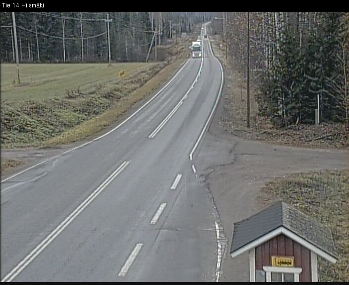 Weather Camera Image Road 14 Rantasalmi, Hiismäki, Rantasalmi, Etelä-Savo