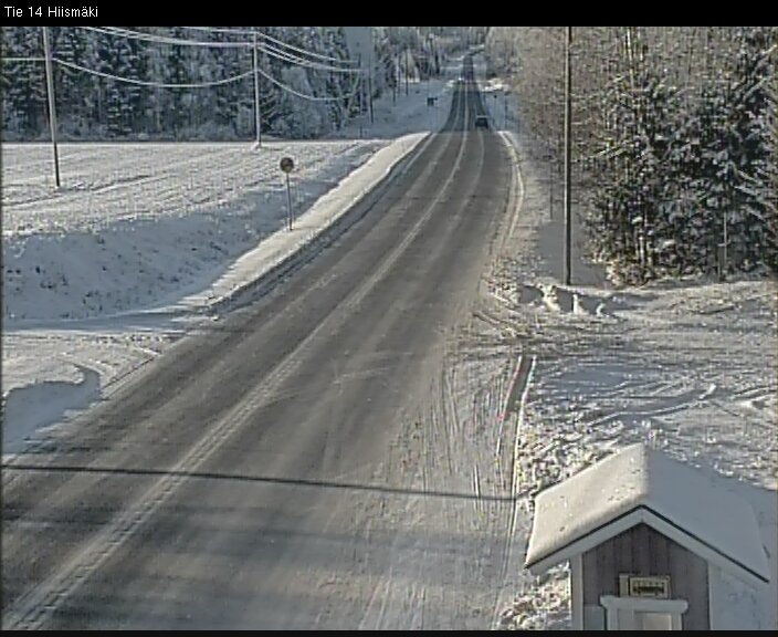 Weather Camera Image Road 14 Rantasalmi, Hiismäki, Rantasalmi, Etelä-Savo